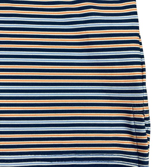 IZOD Mens Polo Golf Shirt-Swingflex-Size XL Striped NWT - Picture 6 of 12